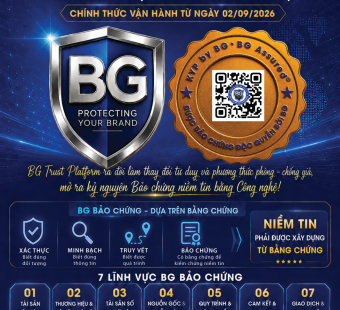 BG TRUST PLATFORM CHÍNH THỨC VẬN HÀNH – KHỞI ĐỘNG KỶ NGUYÊN MỚI CỦA BẢO CHỨNG NIỀM TIN BẰNG CÔNG NGHỆ